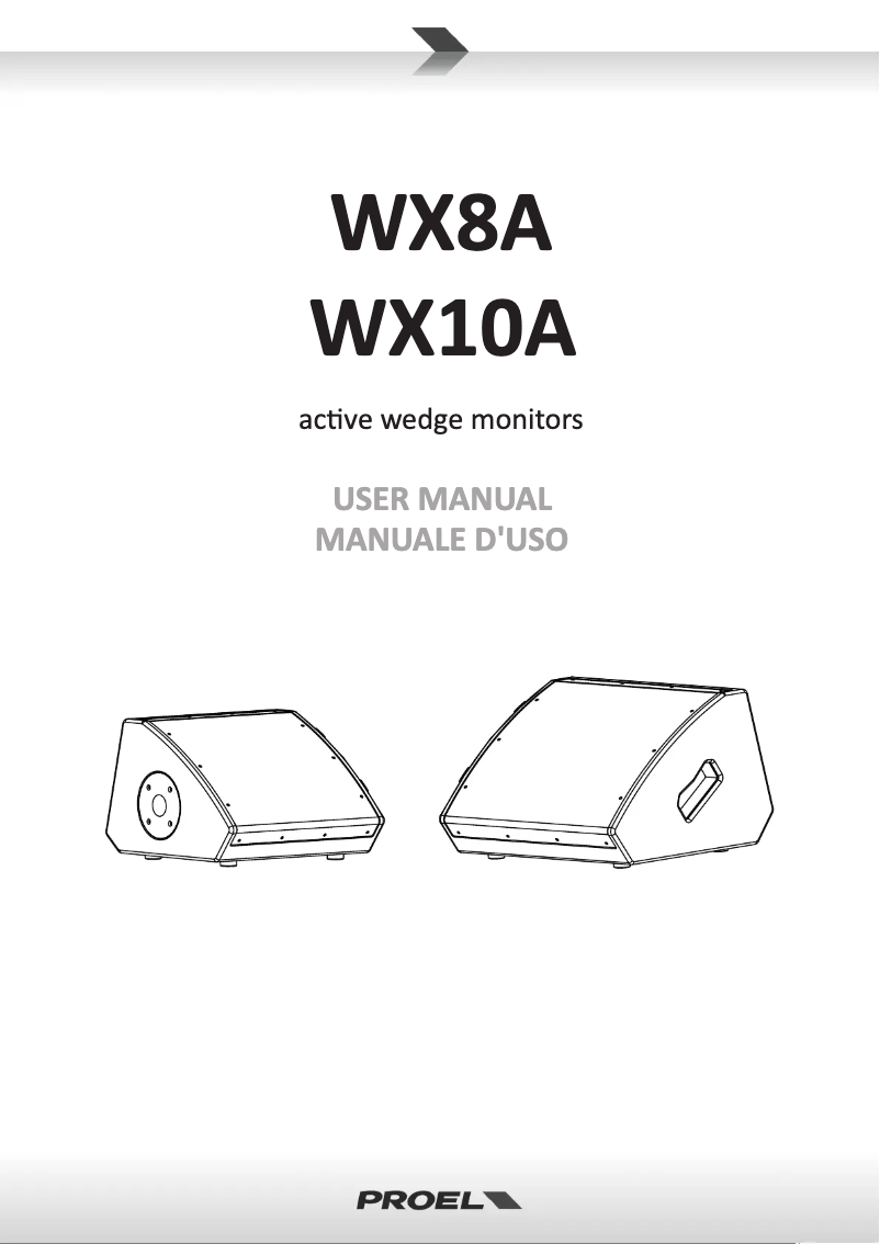Image de la première page du manuel de l'appareil WX8A