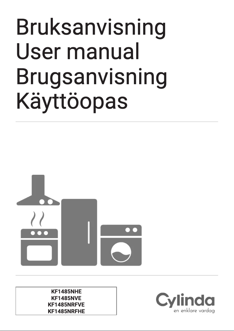 Image de la première page du manuel de l'appareil KF1485NRFHE