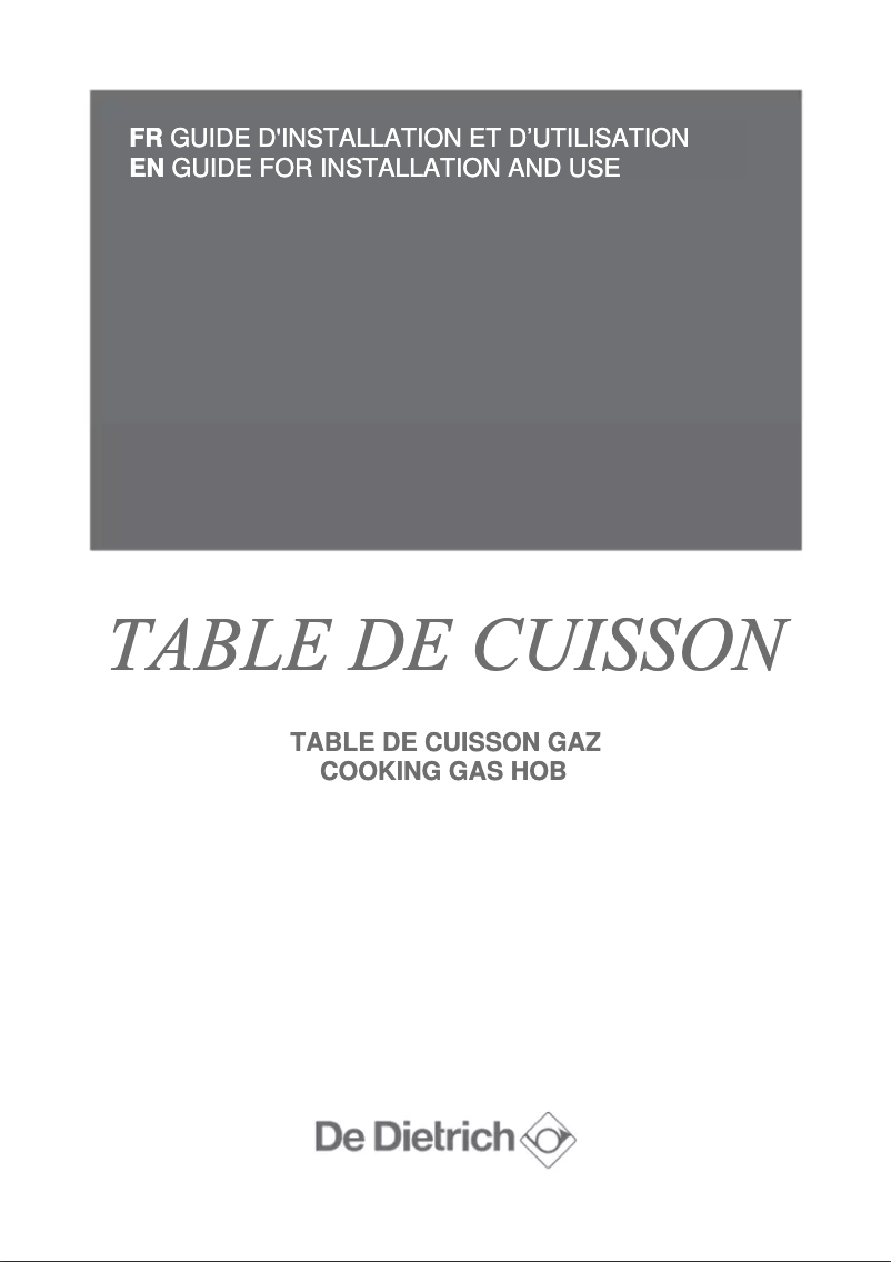 Image de la première page du manuel de l'appareil DPG7449B