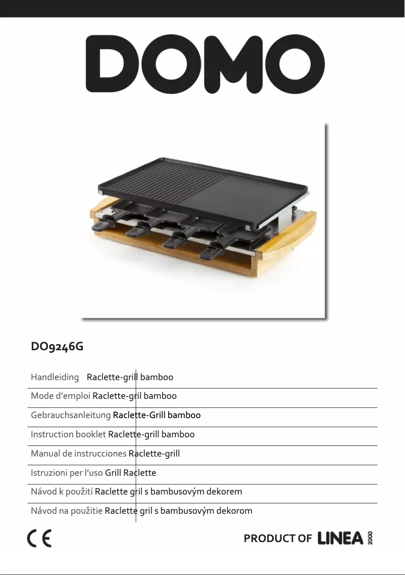 Page 1 de la notice Manuel utilisateur Domo DO9246G