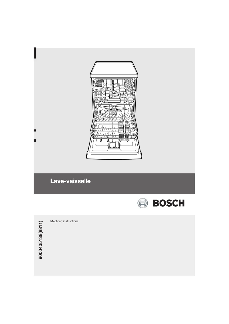 Page 1 of the manual User Manual Bosch SMS53M32EU