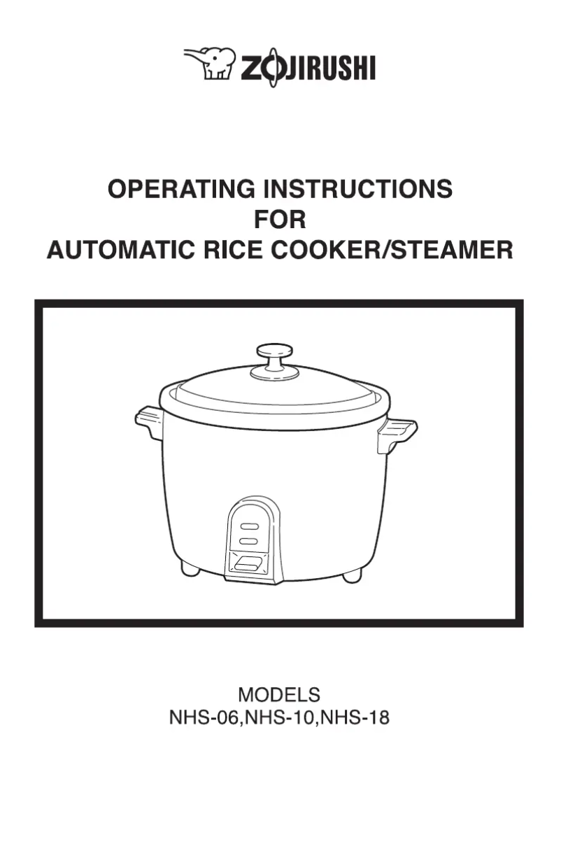 Image de la première page du manuel de l'appareil NHS-18