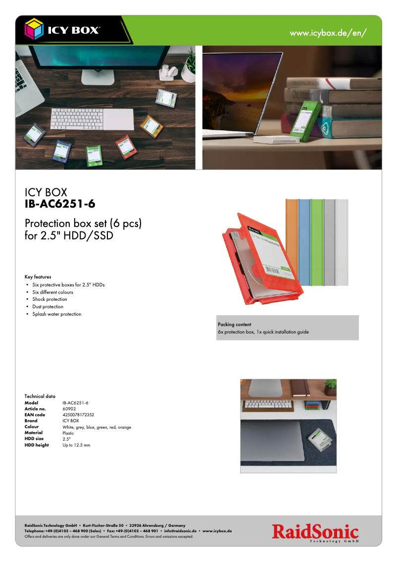 Image de la première page du manuel de l'appareil IB-AC6251-6