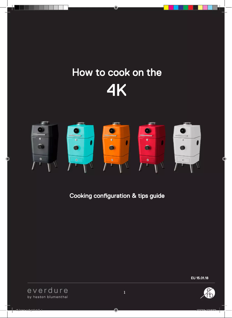 Página 1 del manual Manual de usuario Everdure 4K