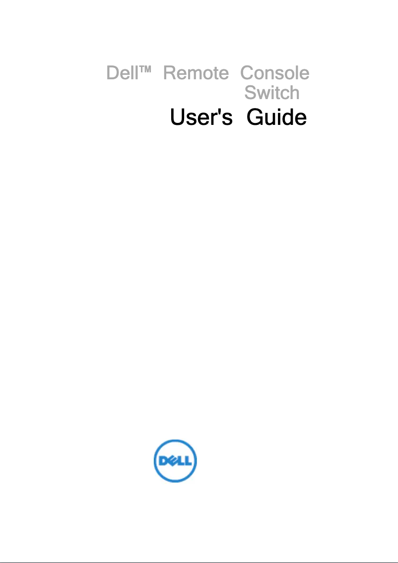 Page 1 de la notice Manuel utilisateur Dell 2162DS