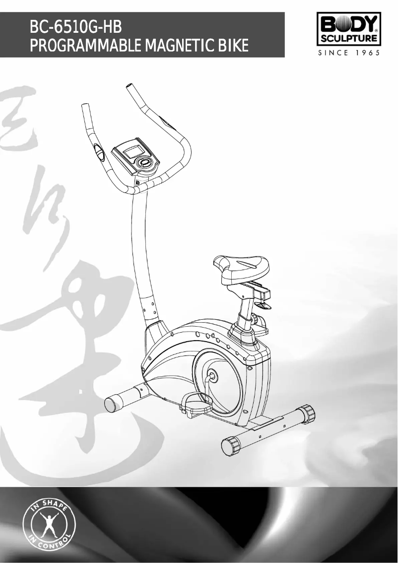 Page 1 de la notice Manuel utilisateur Body Sculpture BC-6510