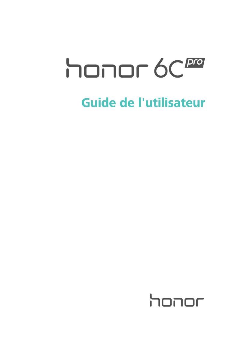 Image de la première page du manuel de l'appareil 6C Pro