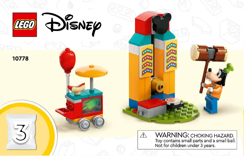 Imagen de la primera página del manual del dispositivo Disney 10778