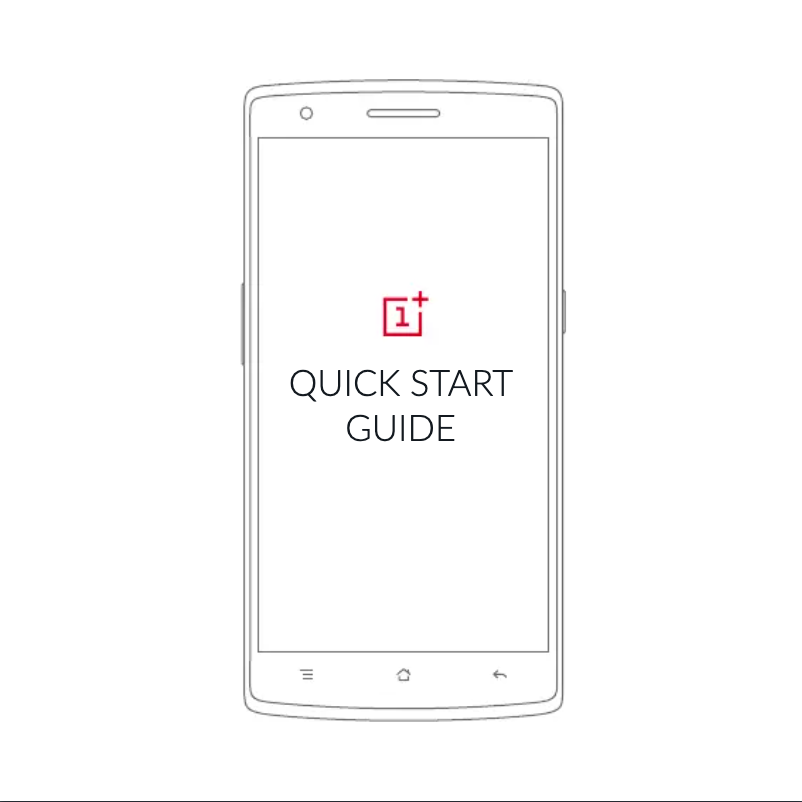Page n°1 - Manuel utilisateur OnePlus One
