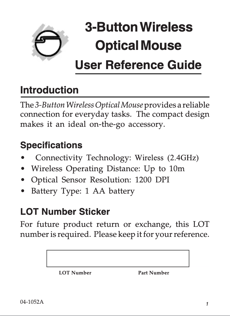 Page 1 de la notice Manuel utilisateur Siig JK-WR0N12-S1