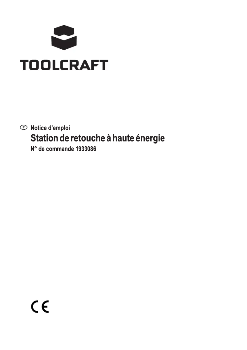 Image de la première page du manuel de l'appareil TPS-800