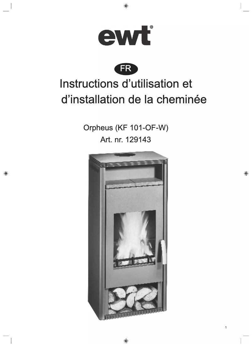 Page n°1 - Manuel utilisateur EWT Orpheus