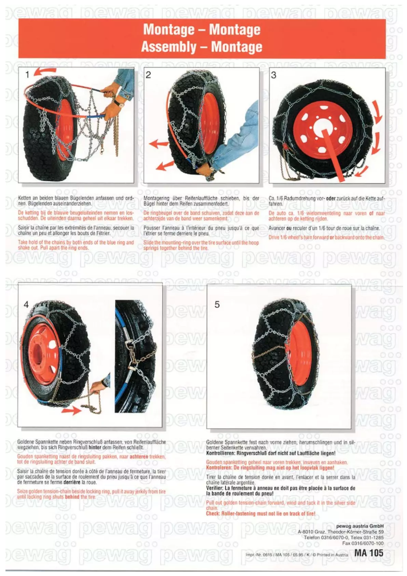 Page n°1 - Manuel utilisateur Pewag Omnimat Ring