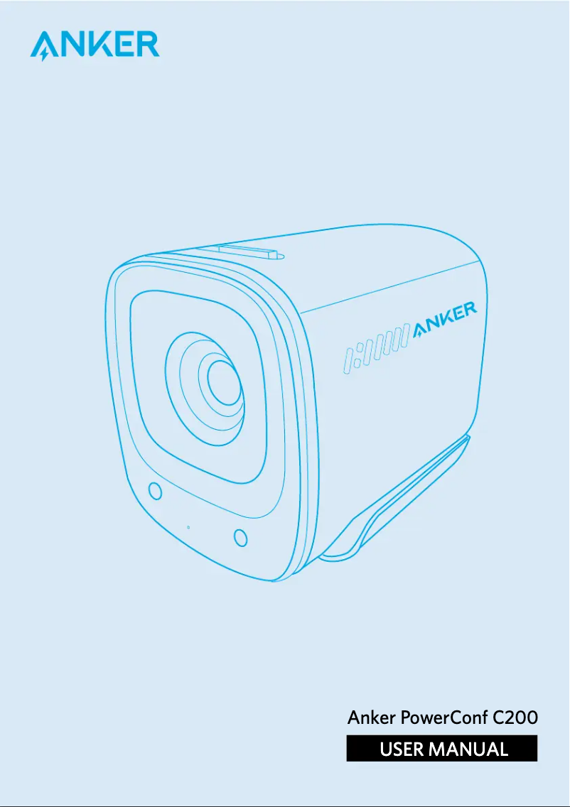 Page 1 de la notice Manuel utilisateur Anker PowerConf C200