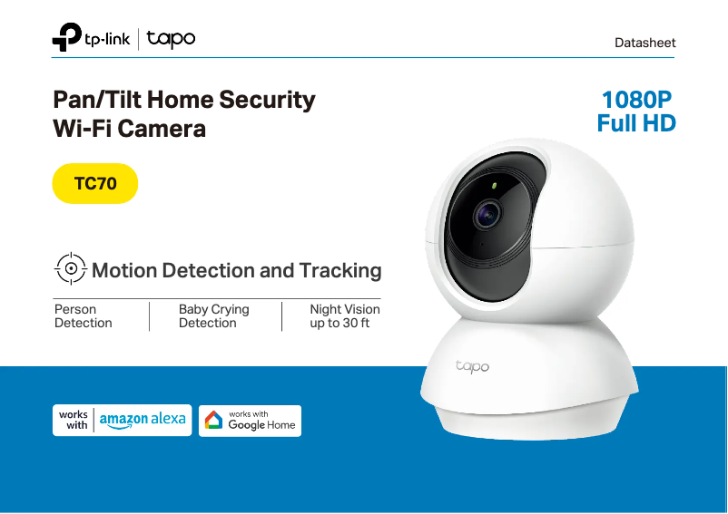 Page 1 de la notice Fiche technique TP-Link TC70