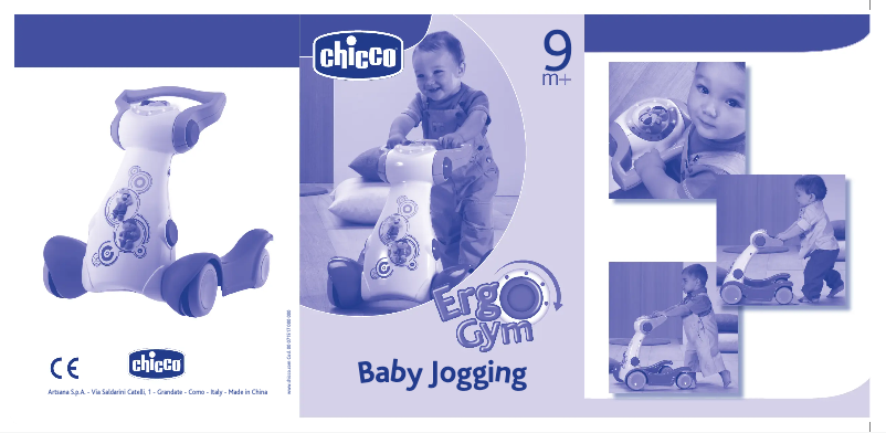 Page n°1 - Manuel utilisateur Chicco Jogging Ergo Gym