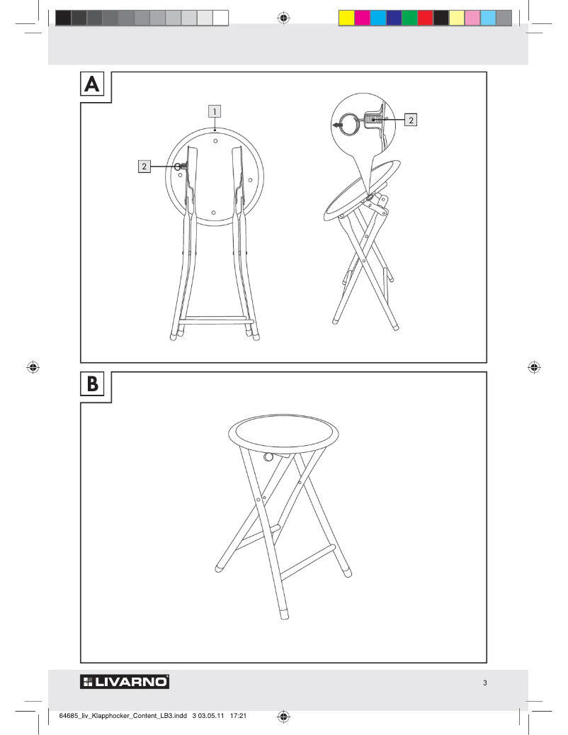 Page 1 de la notice Manuel utilisateur Livarno Lux Z30858A