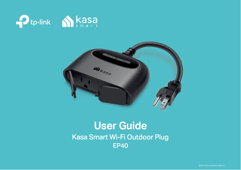 Page 1 de la notice Manuel utilisateur TP-Link EP40