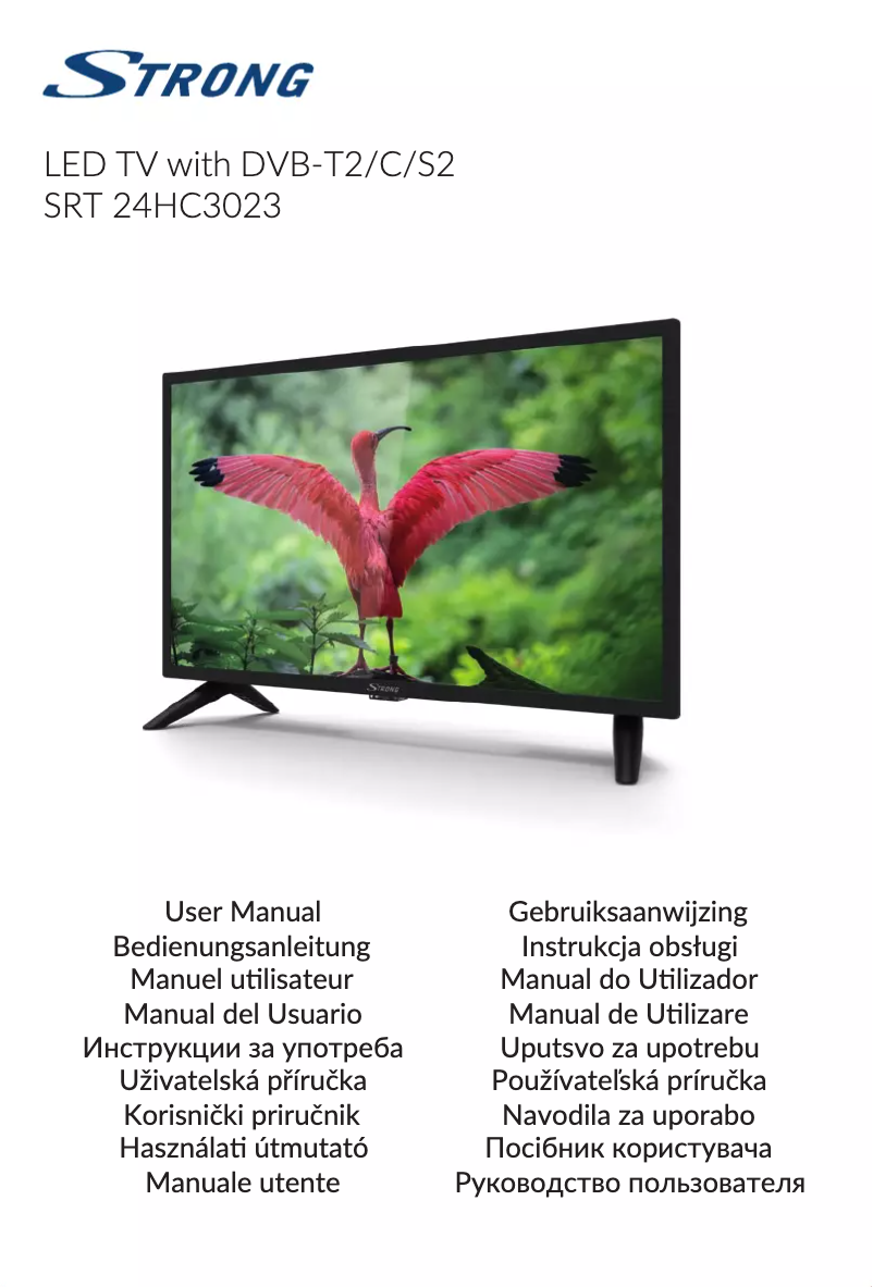 Page n°1 - Manuel utilisateur Strong SRT 24HC3023
