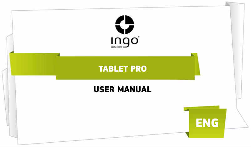 Página 1 del manual Manual de usuario Ingo Pro 7