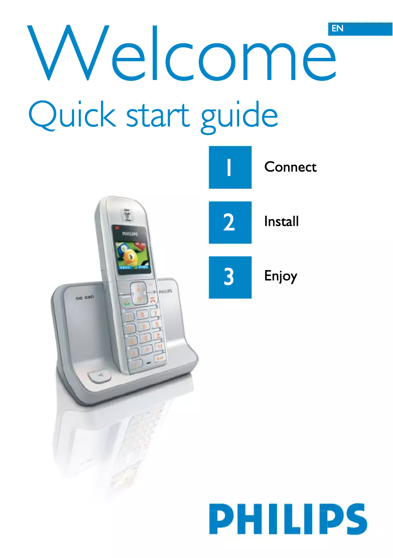 Imagen de la primera página del manual del dispositivo SE6301S