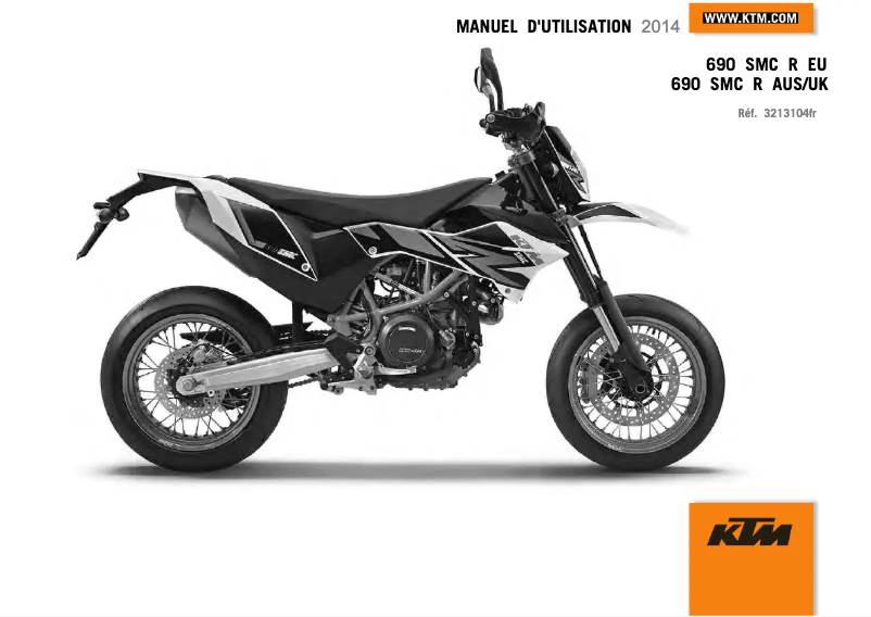 Image de la première page du manuel de l'appareil 690 SMC R (2014)