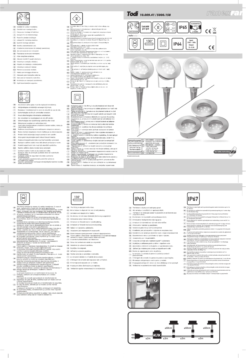 Page n°1 - Manuel utilisateur Smartwares 10.009.41