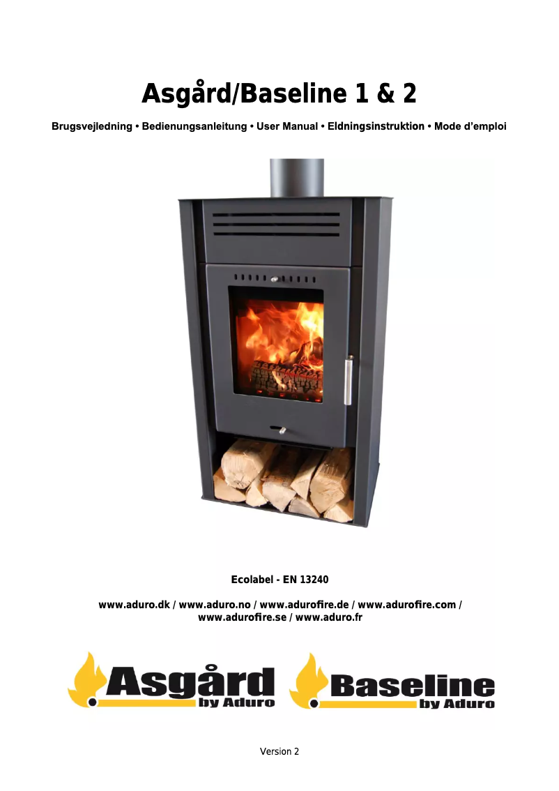 Image de la première page du manuel de l'appareil Baseline 2