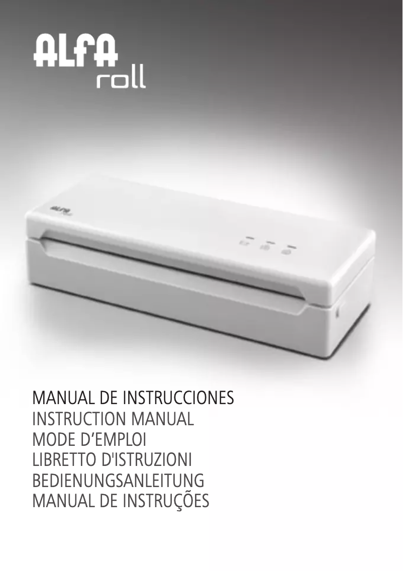 Page 1 of the manual User Manual Alfa Roll 7941