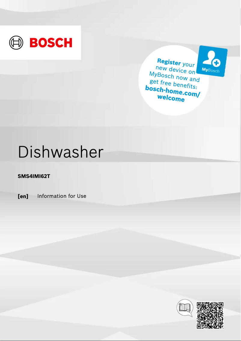 Image de la première page du manuel de l'appareil SMS4IMI62T