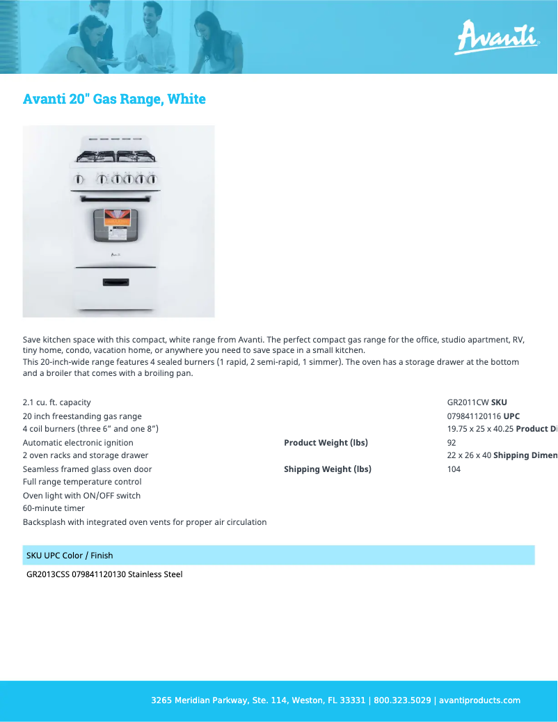 Image de la première page du manuel de l'appareil GR2013CSS