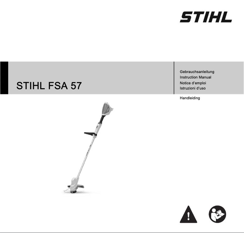 Image de la première page du manuel de l'appareil FSA 57 SET