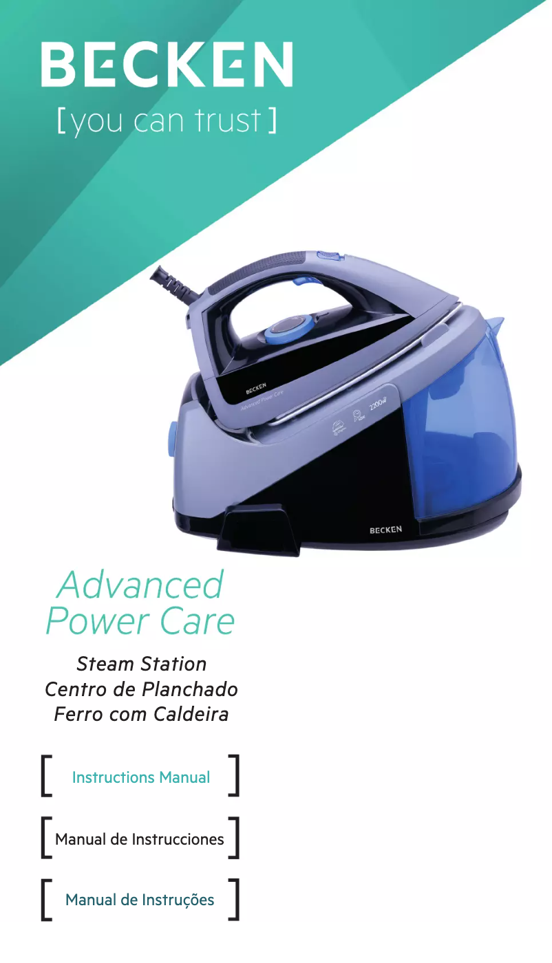 Image de la première page du manuel de l'appareil BSS-1439