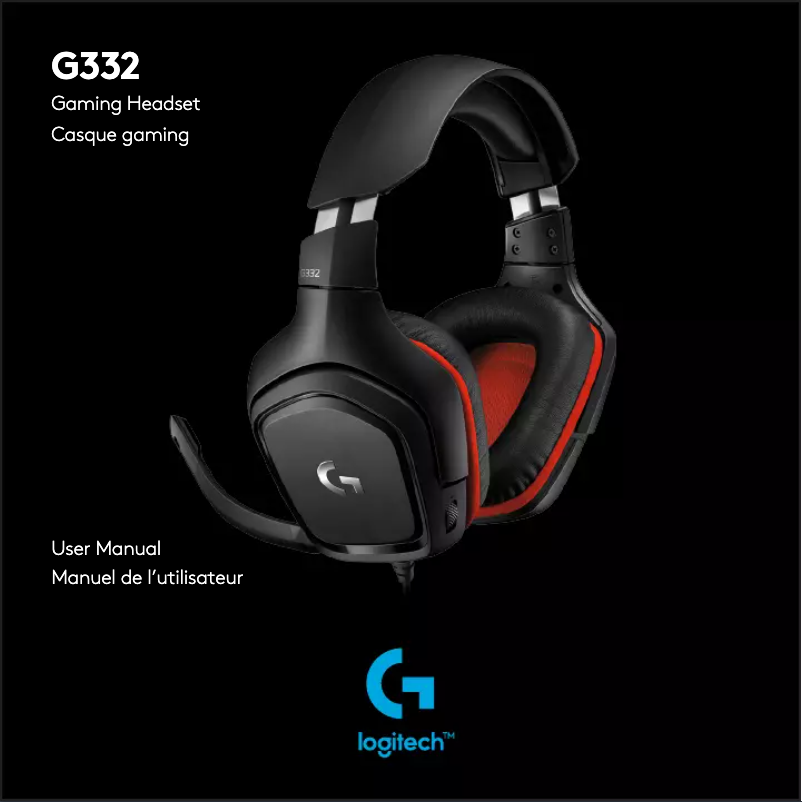Page 1 de la notice Manuel utilisateur Logitech G332