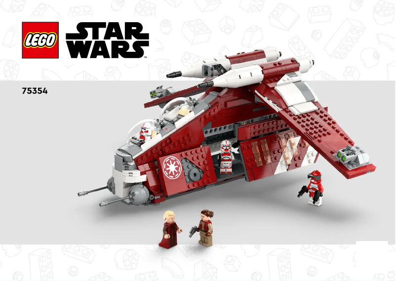 Page n°1 - Manuel utilisateur Lego Star Wars 75354