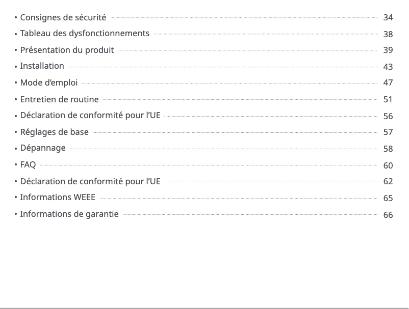 Page n°1 - Manuel utilisateur Roborock S6 Pure