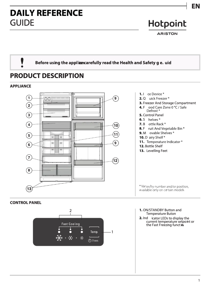 Image de la première page du manuel de l'appareil HAT70 832 X