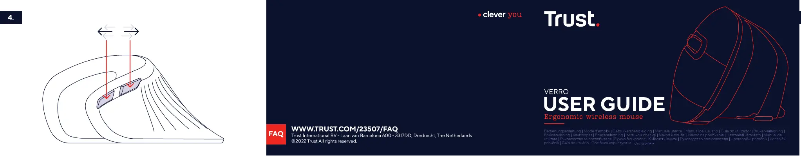 Page 1 de la notice Manuel utilisateur Trust Verro 23507