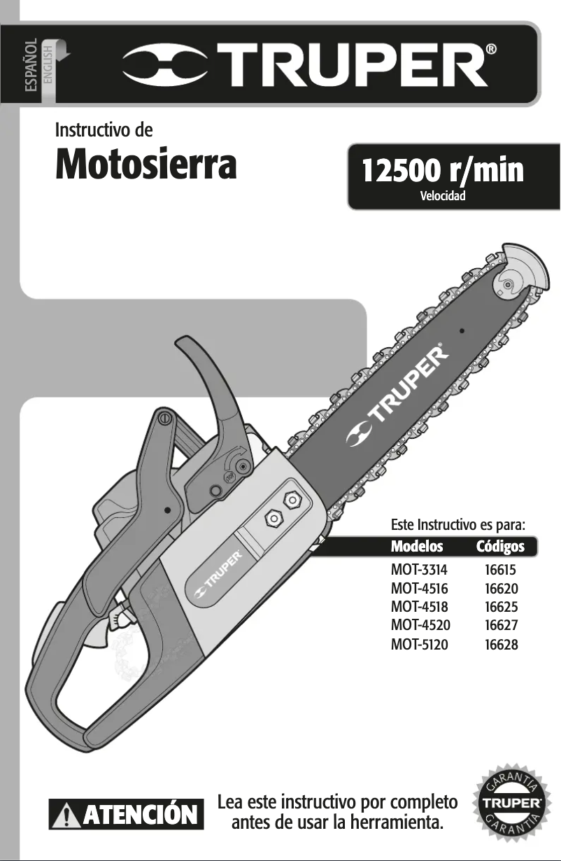 Imagen de la primera página del manual del dispositivo MOT-4520