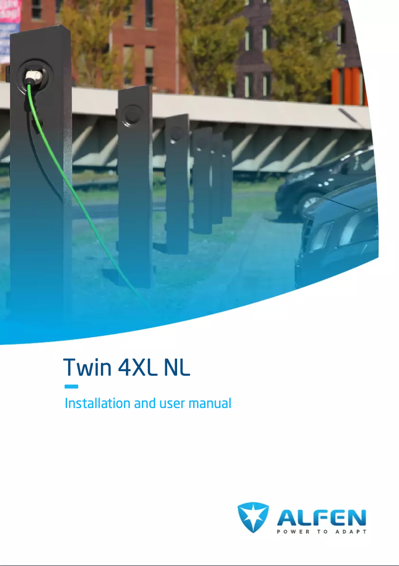Page n°1 - Manuel utilisateur Alfen Twin 4X
