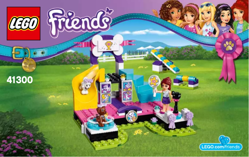 Page 1 de la notice Manuel utilisateur Lego Friends 41300