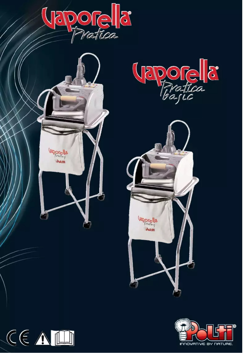 Page 1 de la notice Manuel utilisateur Polti Vaporella PRATICA BASIC
