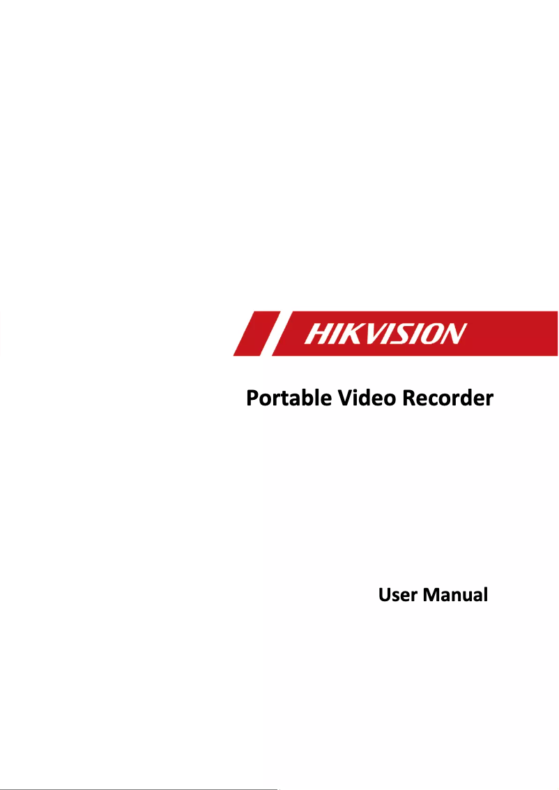 Page 1 de la notice Manuel utilisateur Hikvision DS-MDT301