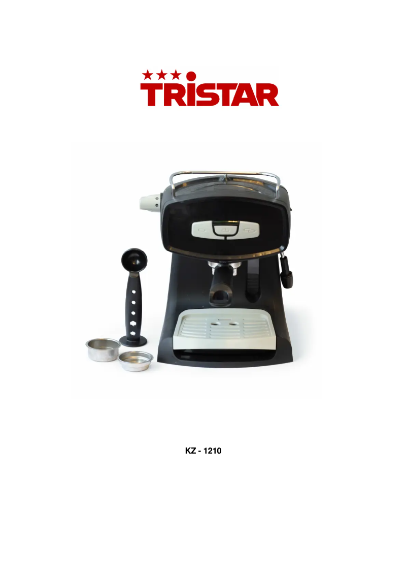 Página 1 del manual Manual de usuario TriStar KZ-1210