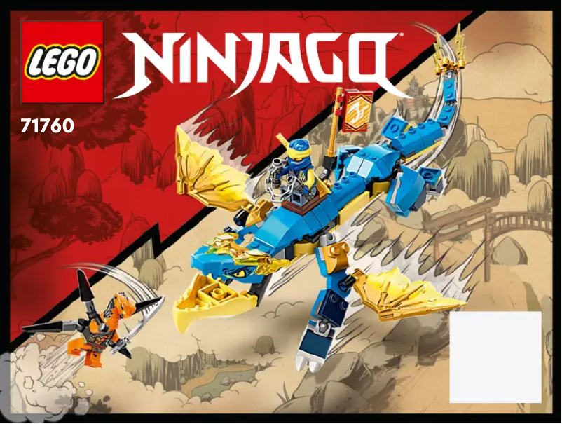 Page 1 of the manual User Manual Lego Ninjago 71760