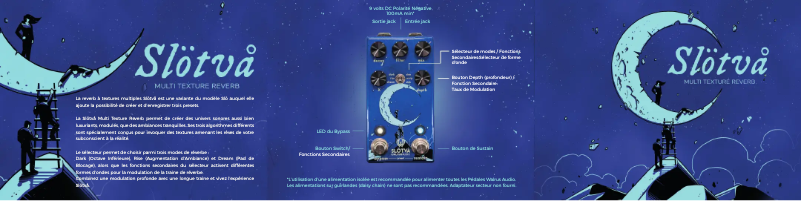 Image de la première page du manuel de l'appareil Slötvå Multi Texture Reverb