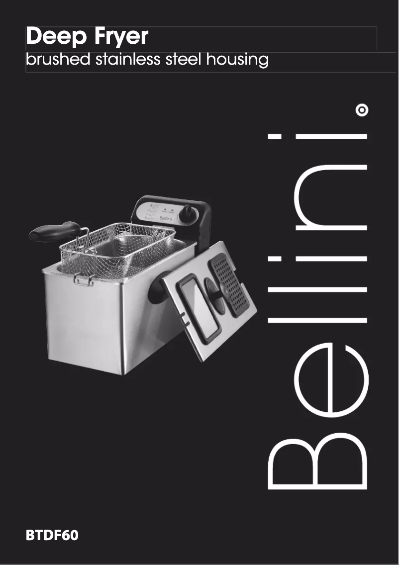 Page n°1 - Manuel utilisateur Bellini BTDF60