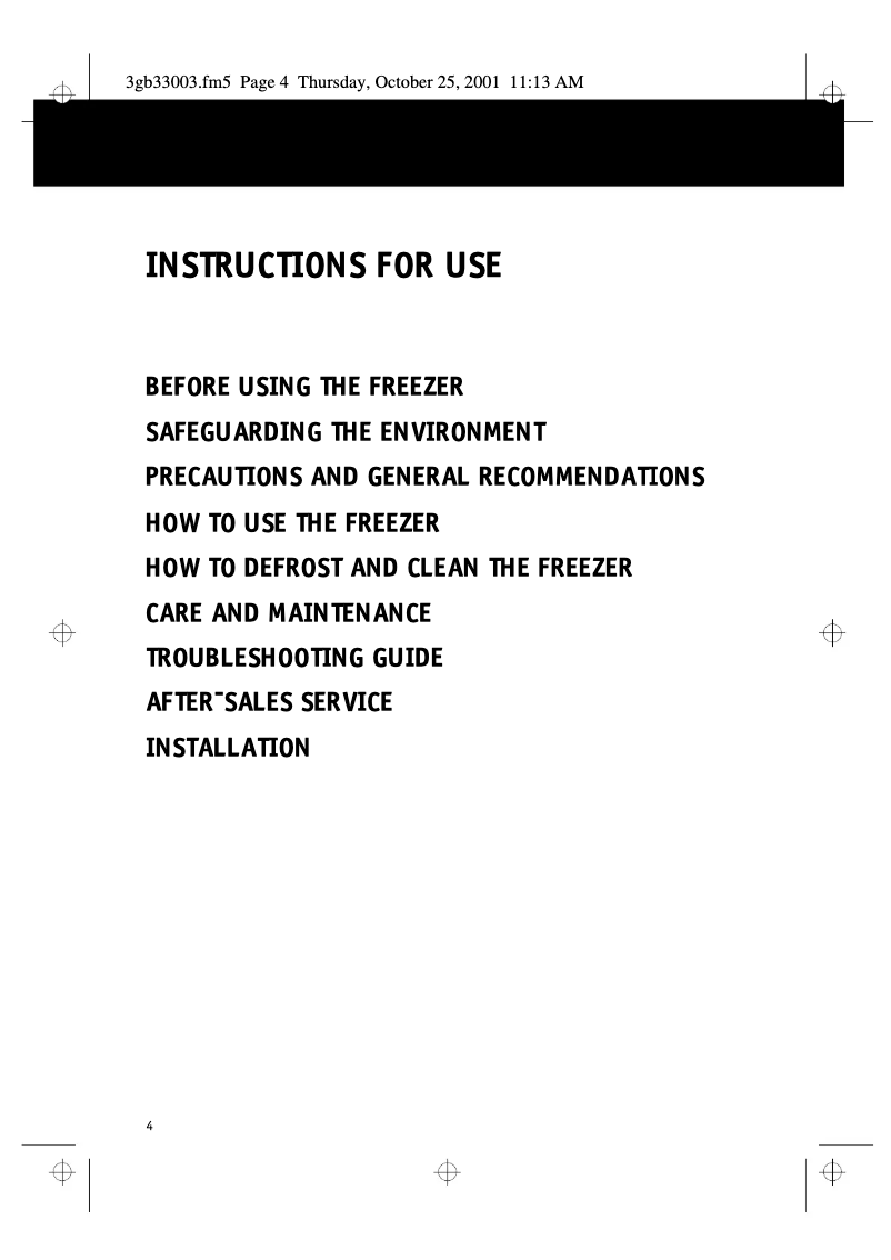 Imagen de la primera página del manual del dispositivo AFG 380/G-T