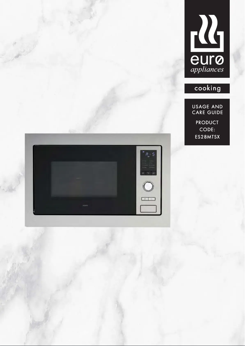 Page 1 de la notice Manuel utilisateur Euro Appliances EP34MWS