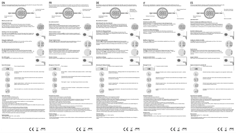 Page 1 de la notice Manuel utilisateur Brabantia Essential